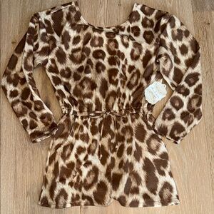 Altar'd State Animal Print Romper